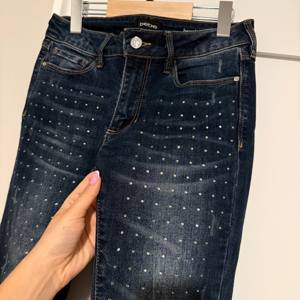 BEBE jeans with stones